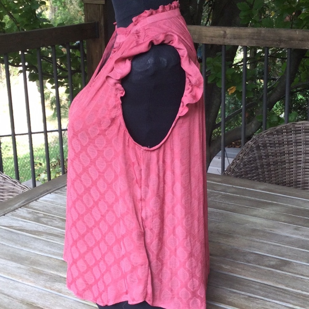 Anthropologie Maeve cap-sleeve  blouse S - Picture 2 of 6